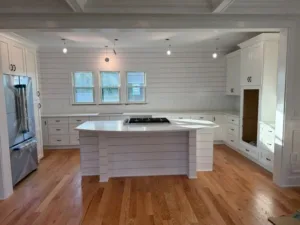 Kitchen view with custom cabinetry in Full-Home Finish